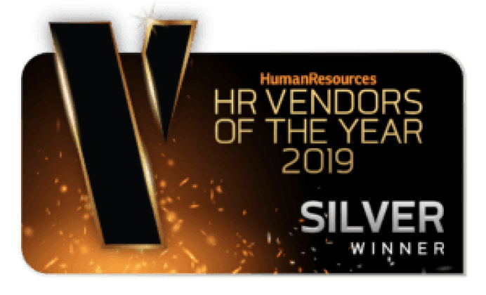 HR Vendors of the Year 2019 Silver Winner badge