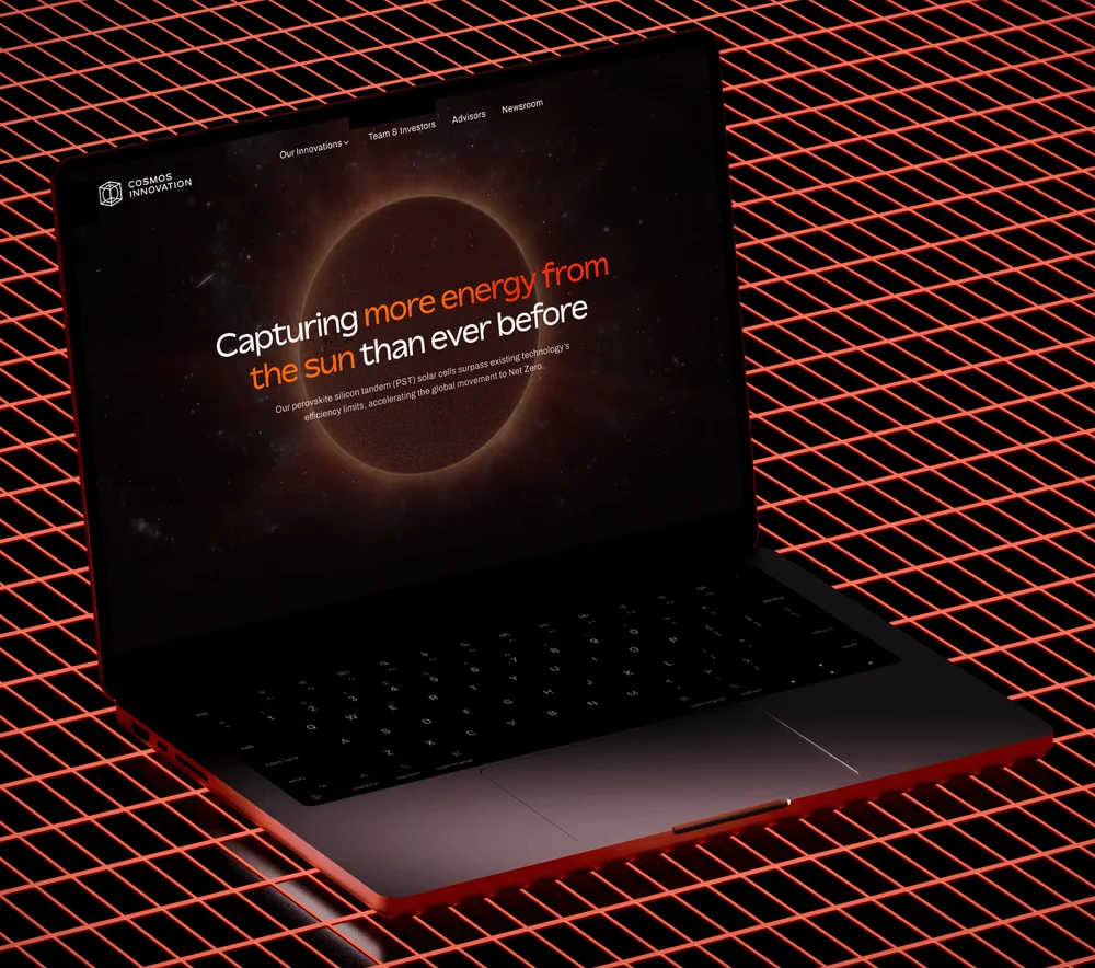 Cosmos Innovation website