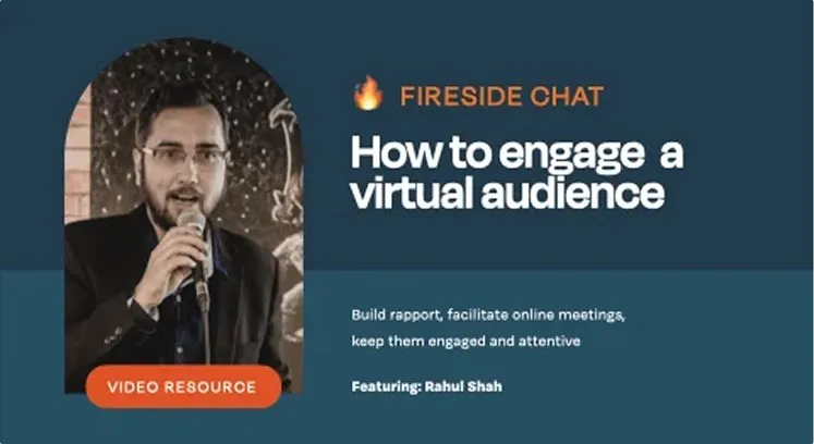 Fireside Chat: How to Engage Virtual Audiences