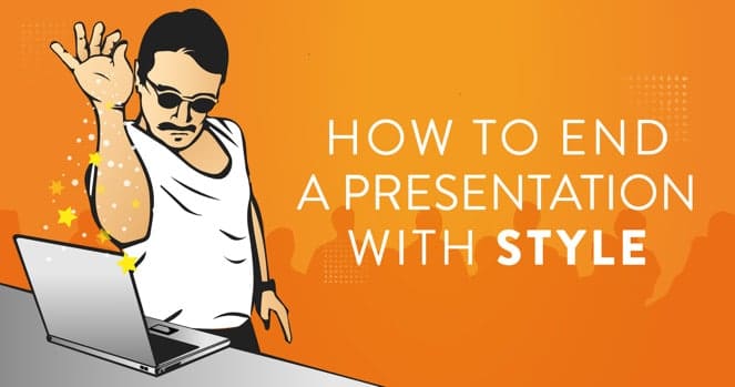How to end a presentation with style - saltbae